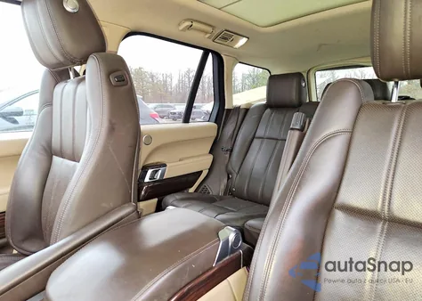 2016 Land Rover Range Rover Hse z USA, uszkodzony, nr VIN SALGS2VF3GA263114